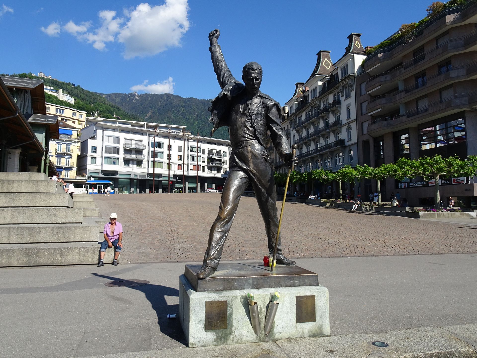 Freddie Mercury Statue, Montreux